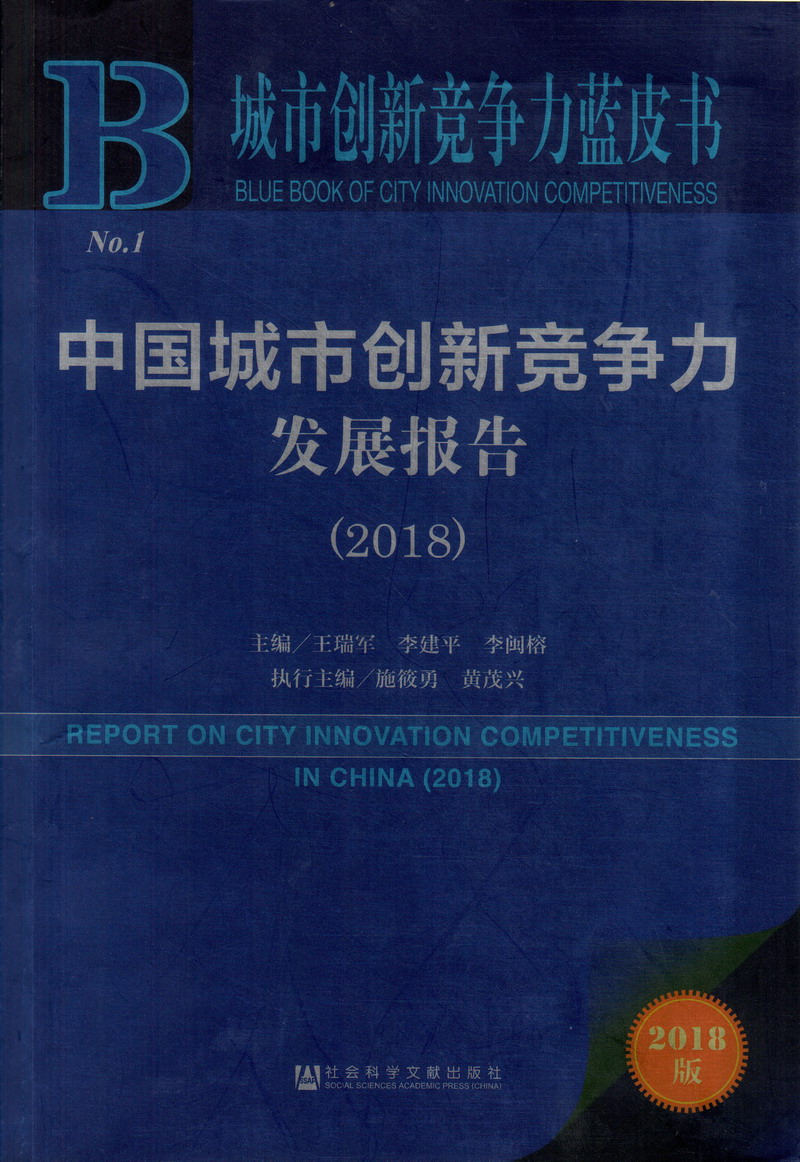 假屌电影中国城市创新竞争力发展报告（2018）